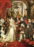 Peter Paul Rubens the proxy marriage of marie de medicis Spain oil painting artist